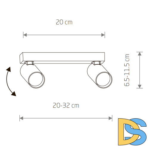Спот Nowodvorski Fourty Surface II White 11433