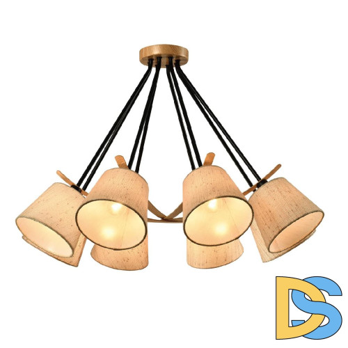 Подвесная люстра IMEX Soul MD.19412-8-P-BK