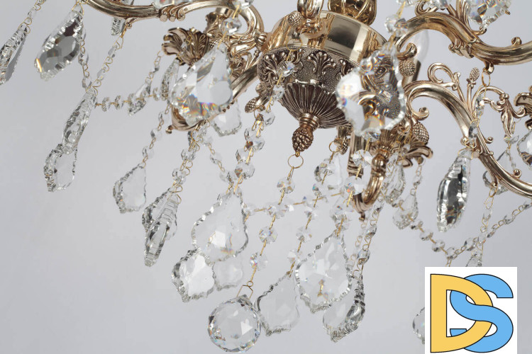 Подвесная люстра Lucia Tucci Barletta 122.6 Coffe Gold