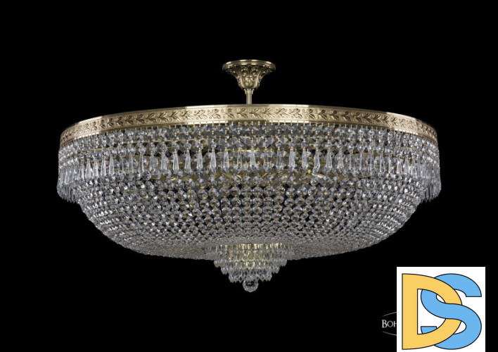 Люстра на штанге Bohemia Ivele Crystal 19271/100IV G