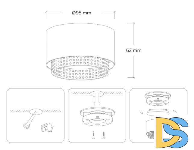 Накладной светильник Ambrella Light Techno family TN71271