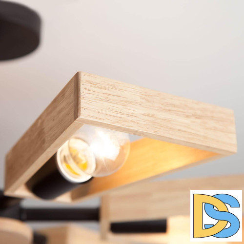 Потолочная люстра Eurosvet Klark 70056/8 черный