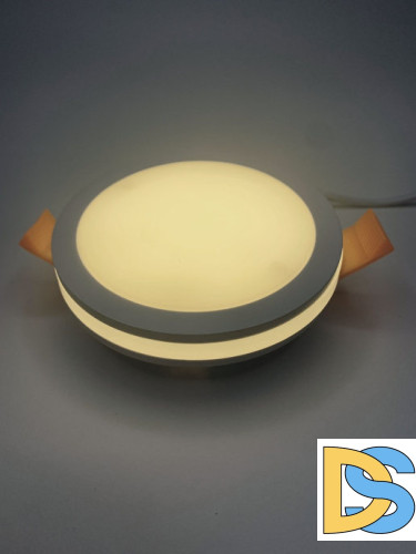 Встраиваемый светильник Elvan VLS-109R-12W-WW-Wh