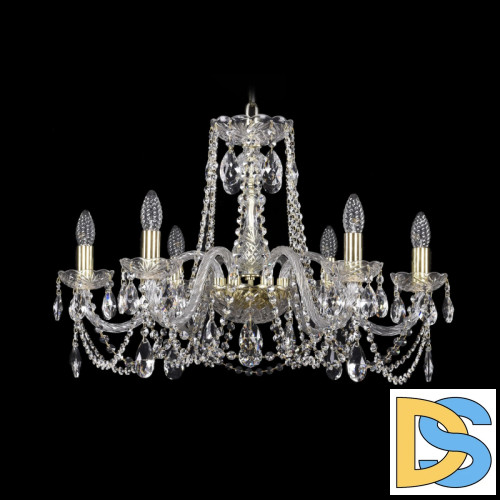 Подвесная люстра Bohemia Ivele Crystal 1402/6/240 G