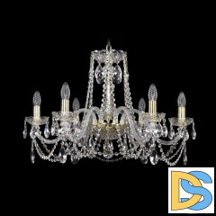 Подвесная люстра Bohemia Ivele Crystal 1402/6/240 G