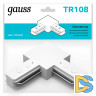 Коннектор L-образный Gauss TR108
