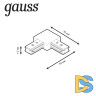 Коннектор L-образный Gauss TR108