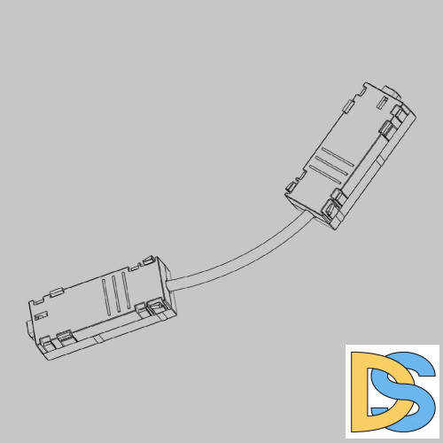 L-соединитель питания для шинопровода IMEX Smart line IL.0050.4002-BK