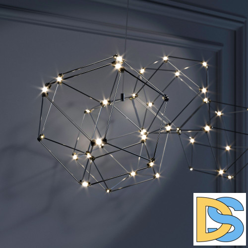 Подвесная люстра Eurosvet Uma 90168/7 черный жемчуг a061146