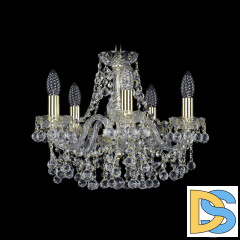 Подвесная люстра Bohemia Ivele Crystal 1409/5/141 G
