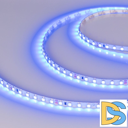 Светодиодная лента Arlight RT-A120-5mm 24V Blue (9.6 W/m, IP20, 2835, 5m) 015660(3)