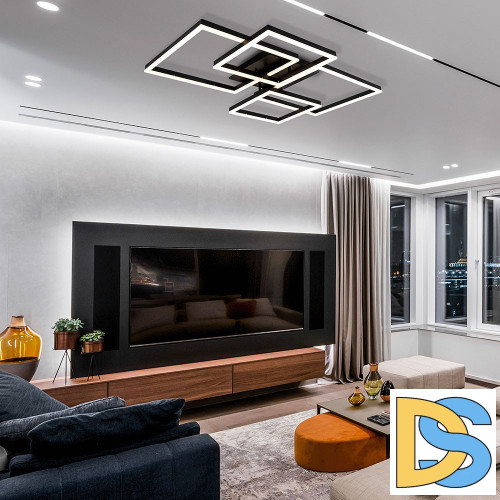 Потолочная люстра LED4U L11060-4 BK