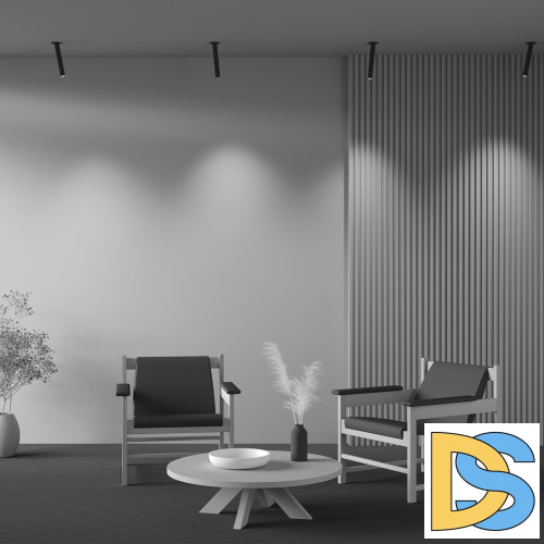 Встраиваемый светодиодный светильник Maytoni Technical Ceiling Focus T C140TRS-L300-7W3K-B