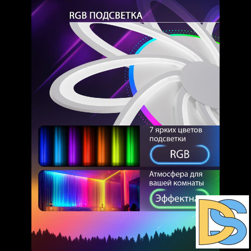 Потолочная люстра Natali Kovaltseva Spektr LED LAMPS 81108/6C