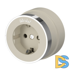 Розетка с заземлением Werkel Vintage 4690389174742 W5871055
