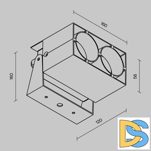 Ландшафтный светильник Maytoni Spot O486FL-L10GF3K