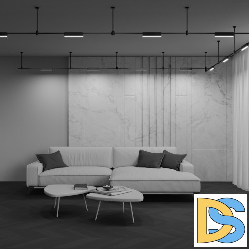 Трековый магнитный светильник Maytoni Basis TR151-1-12W3K-B