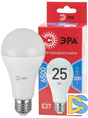 Лампа светодиодная Эра E27 25W 6500K LED A65-25W-865-E27 R Б0048011