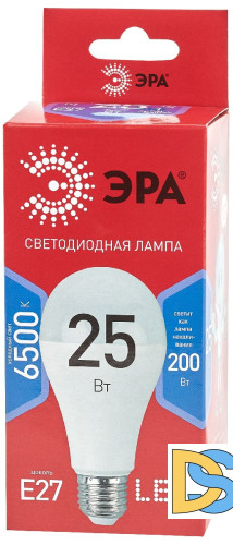 Лампа светодиодная Эра E27 25W 6500K LED A65-25W-865-E27 R Б0048011
