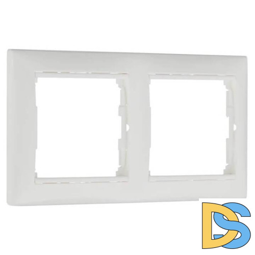 Рамка 2-постовая Legrand Valena белая 774452