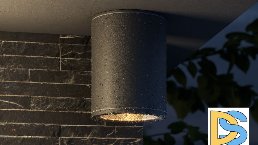 Уличный потолочный светильник Maytoni Bar O306CL-L7GF