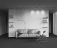 Трековый магнитный светильник Maytoni Focus Led TR187-1-5W3K-M-BBS