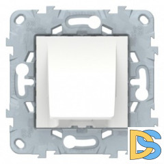 Кабельный вывод, Белый, серия Unica New, Schneider Electric