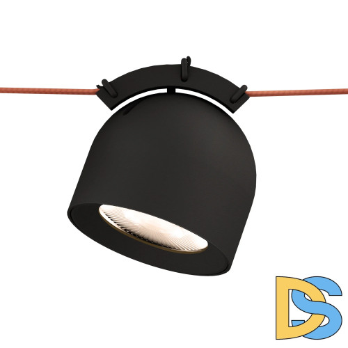 Трековый однофазный светильник Denkirs Belty spot DK5540-BK