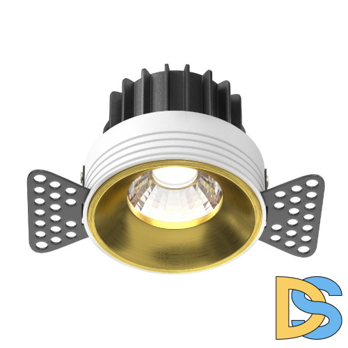 Встраиваемый светильник Maytoni Round DL058-12W4K-TRS-BS