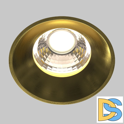 Встраиваемый светильник Maytoni Round DL058-12W4K-TRS-BS