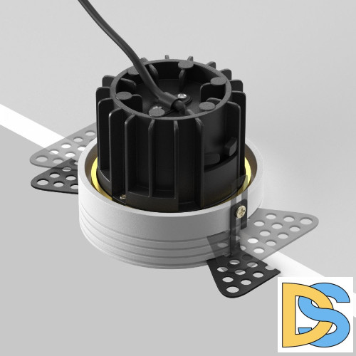 Встраиваемый светильник Maytoni Round DL058-12W4K-TRS-BS