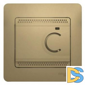 Терморегулятор для теплого пола, Титан, серия Glossa, Schneider Electric