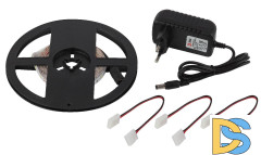 Комплект светодиодной ленты Эра 12В 2835 4,8Вт/м 6500K 5м IP20 2835kit-4,8-60-12-IP20-6500-5m Б0043061