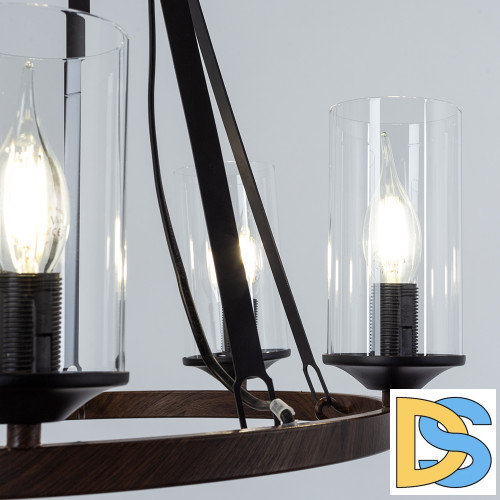 Подвесная люстра Arte Lamp Dalim A7014SP-8BK