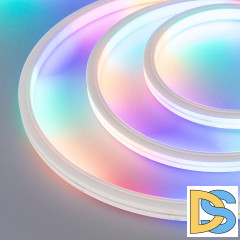 Лента герметичная Arlight DMX MOONLIGHT-TOP-B84-13x12mm 24V RGB-PX7 (18 W/m, IP67, 5m, wire x2) 041015