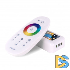 Сенсорный контроллер для светодиодной ленты RGB с ПДУ (радио) IP40 LSC 010