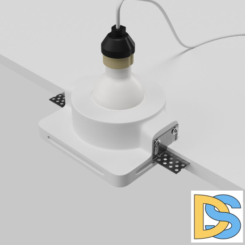 Встраиваемый светильник Maytoni Gyps Modern DL002-GU10-01-W