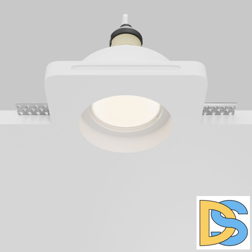 Встраиваемый светильник Maytoni Gyps Modern DL002-GU10-01-W