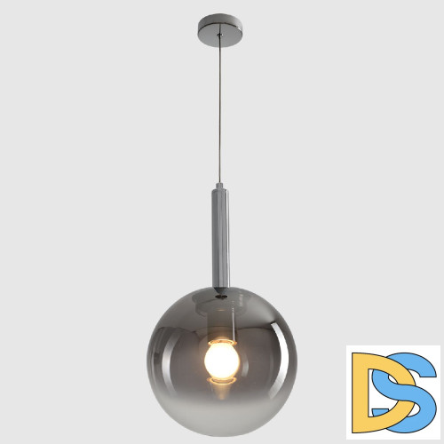 Подвесной светильник Crystal Lux ECLIPSE SP1 D200 CHROME