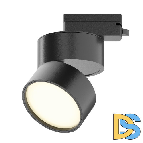 Трековый однофазный светильник Maytoni Onda TR007-1-12W3K-B-1