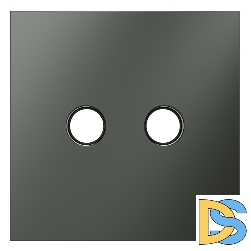 Накладка для розетки телевизионной оконечной TV+SAT, S70 (титан)