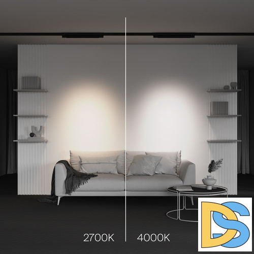 Трековый трехфазный светильник Maytoni Points TR195-3-20W2.7K-M-B