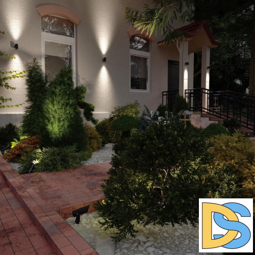 Грунтовый светильник Odeon Light Nature Stima 6647/10GL3