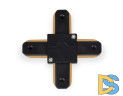 Коннектор Х-образный однофазный Ambrella Light Track System GL7083