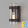 Уличный настенный светильни Elektrostandard Falcon 35167/D темно-коричневый4690389195273 a063466