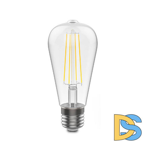 Лампа светодиодная Gauss Filament E27 10W 4100K 157802210