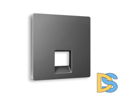 Лицевая панель для компьютерной/телефонной розетки RJ-45/RJ-11 Ambrella Volt Alfa AP6620