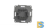 Выключатель двухклавишный с подсветкой ELBI Zena Vega 609-011000-203