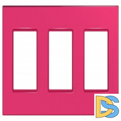 Рамка 3-ая (тройная), Малина, серия Unica Quadro, Schneider Electric