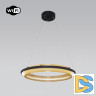 Подвесной светильник Eurosvet Imperio 90241/1 черный/ золото Smart